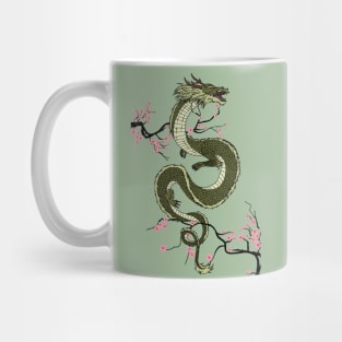 Sakura Dragon Mug